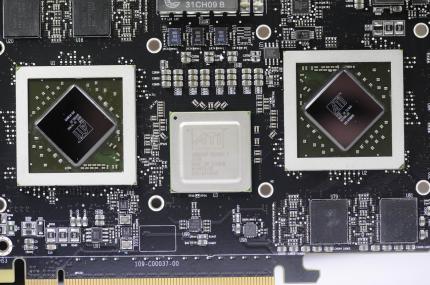 Immer noch die schnellste Einzelkarte: Radeon HD 5970 mit zwei Cypress-GPUs.