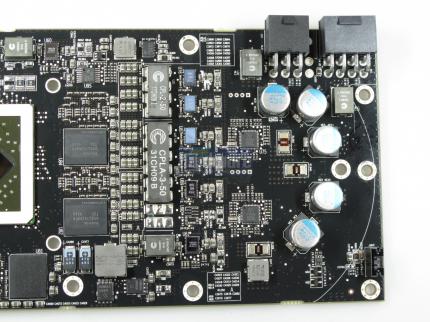 Radeon HD 5970 Spannungsversorgung