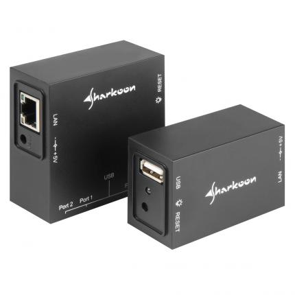 Sharkoon vernetzt USB-Geräte im LAN (5)