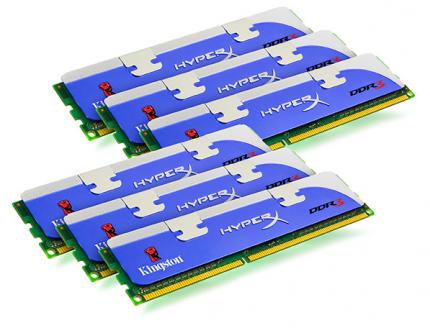 Kingston: 24 GiB Triple-Channel-Kit für 1.300 Euro vorgestellt