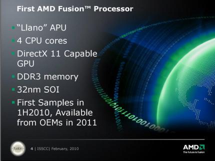 Fusion-APU Llano: AMD liefert erste Probeexemplare aus