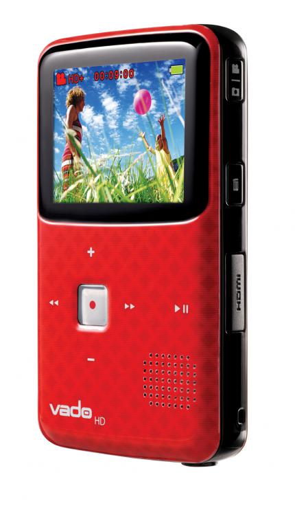 Vado HD 3rd Generation Seitenansicht rot