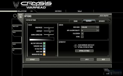 FAQ: So bencht PCGH Spiele - Crysis Warhead