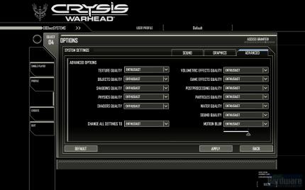 FAQ: So bencht PCGH Spiele - Crysis Warhead