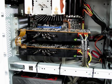 Systea Local Hero Champion SLI im Test: Das GTX 480 SLI-Gespann