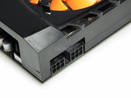 Palit Geforce GTX 470 Own Design: Zwei 6-Pin-Stromstecker erlauben eine TDP von 225 Watt