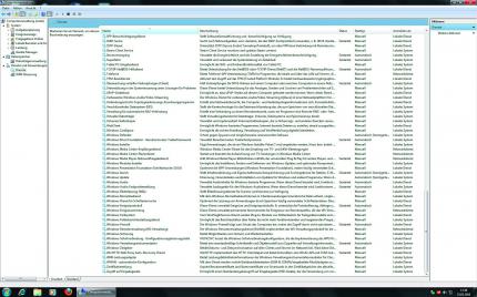 Windows-7-Dienste in der Übersicht