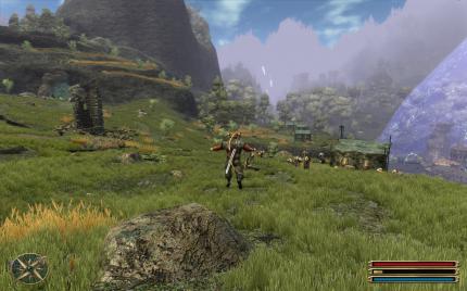 Gothic 3: Die Vegetation profitiert enorm von Supersampling.