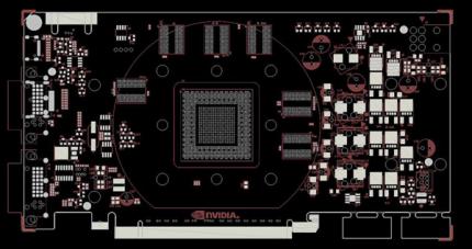 PCB einer GF106-Karte