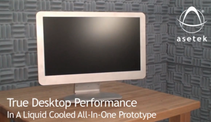 Asetek stellt wassergekühlten All-In-One PC mit leistungsstarken Komponenten vor.