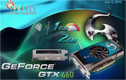 Sparkle Geforce GTX 460 mit 2.048 MiByte