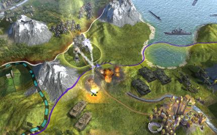 Sid Meier's Civilization V - Hexfelder, Frontlinien und schickere Grafik sind auch für Einsteiger ein echter Leckerbissen.