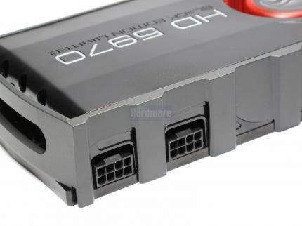 Xfx HD 5970 Black Edition Limited: Zweimal 8-Pin = maximal 375 Watt sind erlaubt