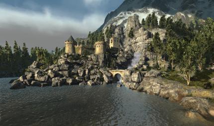 Gothic 4: Arcania: Schöne, weitläufige Landschaften zählen seit jeher zu den Stärken der Gothic-Serie.