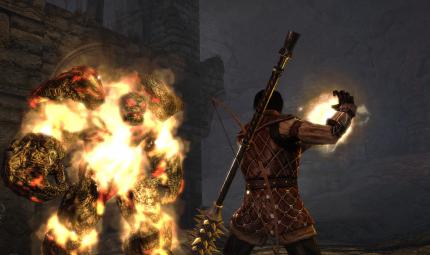 Gothic 4: Arcania: Das Feuer brennt optisch herausragend.