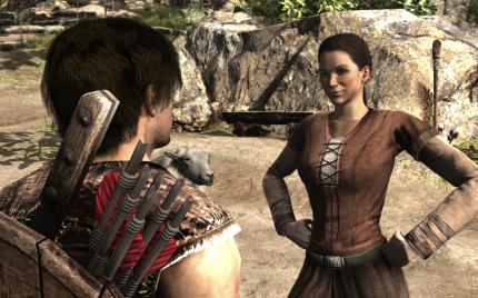 Arcania Gothic 4 Demo: Familienfoto - mit Schaf