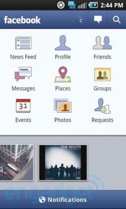 Facebook veröffentlicht die Version 1.4 für Iphone und Android.