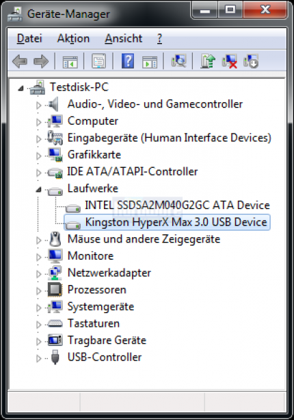 Test: Kingston Hyper-X Max 3.0 - Luxus-SSD mit USB 3.0 und 128 GByte