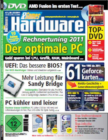 PCGH: Ausgabe 03/2011 -Titel 