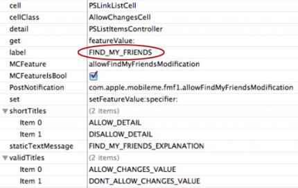 'Find my Friends' in iOS 4.3.