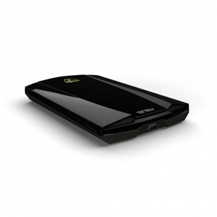 Festplatte im Lamborghini-Design, aber ohne schnelle SSD. (1)