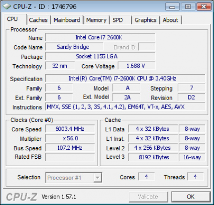 Intel Core i7 2600K erreicht 6 Gigahertz (2)