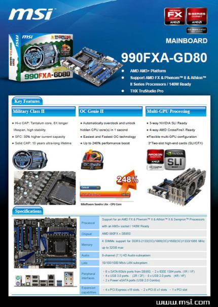 MSI 990FXA-GD80: Details zum High-End-AM3+-Mainboard aufgetaucht (8)