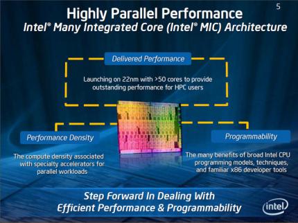 ISC 2011 in Hamburg: Intel gibt weitere Details zur Many-Integrated-Core-Architektur und Knights Ferry bekannt. (3)