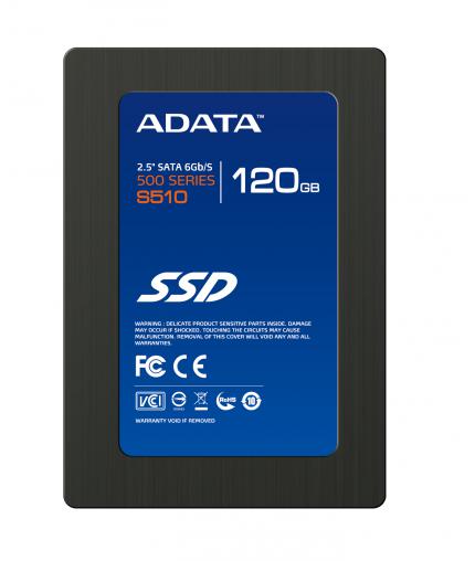 Adata kündigt S510-SSD mit 120 GByte an