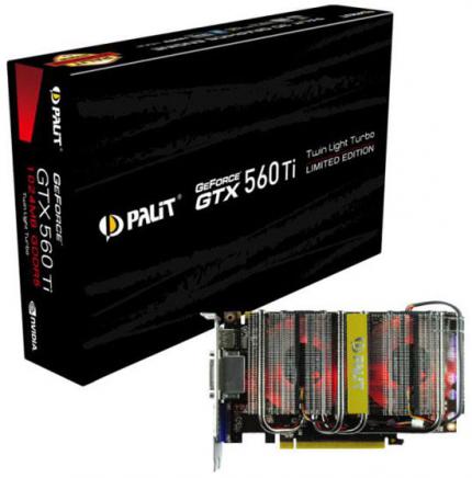 Palit mit limitierter GTX 560 ti im Eigendesign