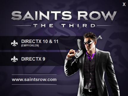 Saints Row The Third: DX9 oder doch DX11/10?