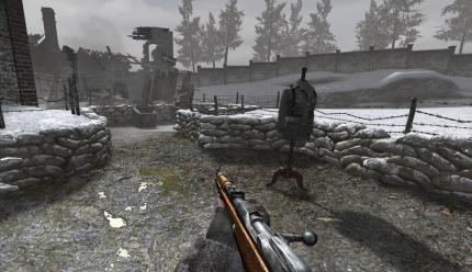 2005: Man will es kaum glauben, aber vor sechs Jahren ist die IW-Engine ein Hardware-Killer mit verdammt guter Optik - Call of Duty 2 sieht fantastisch aus