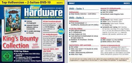 PC Games Hardware 04/2012: DVD-Cover