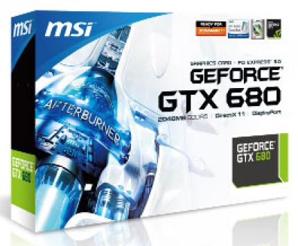 MSI Geforce GTX 680 für 492 Euro in Online-Shop gelistet - Vollständige Auflistung aller Daten