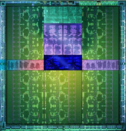 GK110 Dieshot: 7,1 Mrd. Transistoren, 384 Bit Speicherinterface, bis zu 15 SMX á 192 ALUs