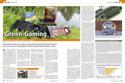 PCGH 07/2012: Artikel Energie-Effizienz