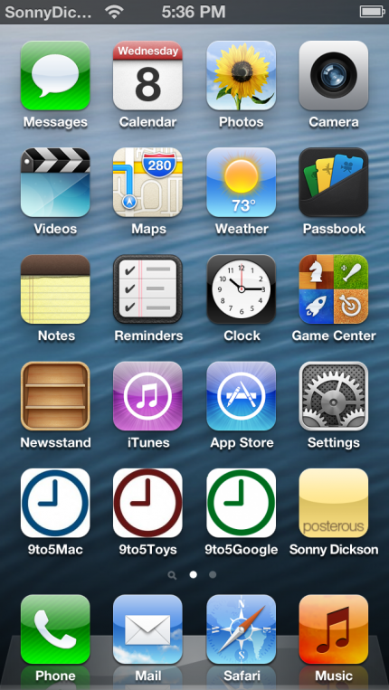 iPhone 5: Höher aufgelöstes Display sorgt für mehr App-Übersicht (3)