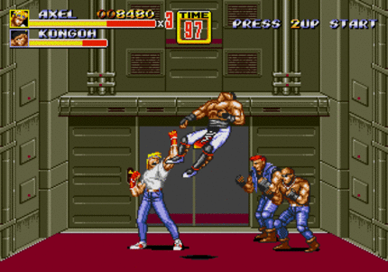 Streets of Rage 2, Genesis, 1993.
