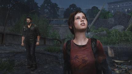 Vorschau zu The Last of Us: Große Augen. Ellie wurde erst nach Ausbruch der Pilzseuche geboren und sieht erstmals die Welt jenseits des Quarantänelagers. 