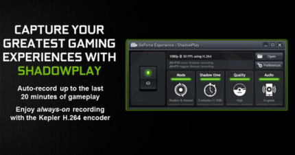 Geforce Experience und AMDs Gaming-Evolved-App im Test: Welche Software ist besser und was kann Shadowplay?