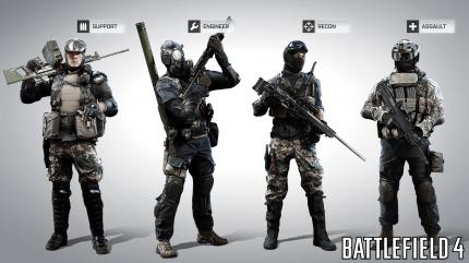 Battlefield 4: Neuer Blog-Eintrag enthüllt Details zu den Klassen - Mehr Vielfalt auf dem Schlachfeld. (2)