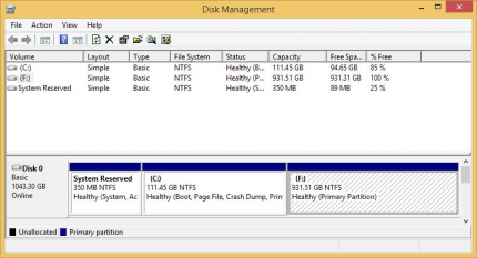 Western Digital Black²: Ansicht im Arbeitsplatz