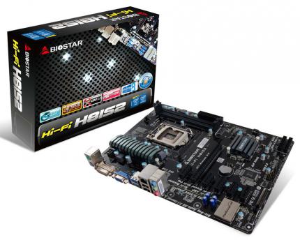 Biostar Hi-Fi H81S2 : Mainboard mit sechs PCI-e-Steckplätzen für Bitcoin-Mining angekündigt (1)