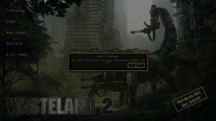 Wasteland 2 : Downsampling-Screenshots in 2.880 x 1.620 @ 1.920 x 1.080. (11)