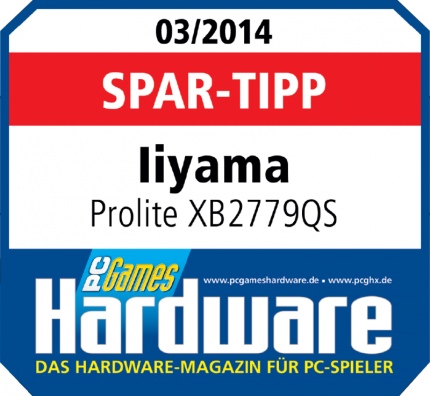 AWARD Spar Tipp Iiyama Prolite XB2779QS