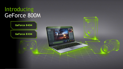 Nvidia Geforce GTX 800M: GTX 840M und GTX 830M im Low-End
