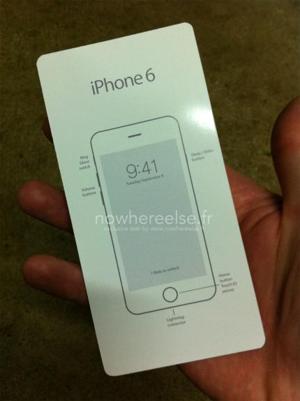 Das ist die angebliche Schnellstart-Anleitung des iPhone 6.