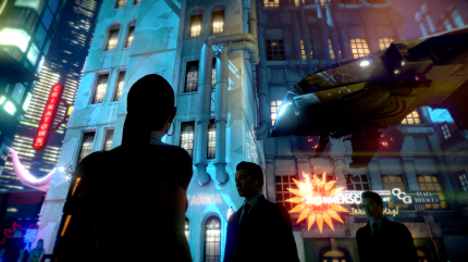 Die Cyberpunk-Welt von Stark in ihrer Dreamfall: Chapters-Version.
