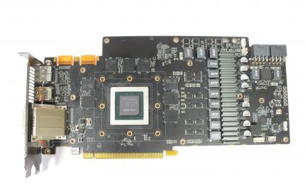 Zotac Geforce GTX 980 Amp Extreme: PCB Vorderseite