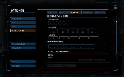 Grey Goo: Individualisierbare Tastenbelegung